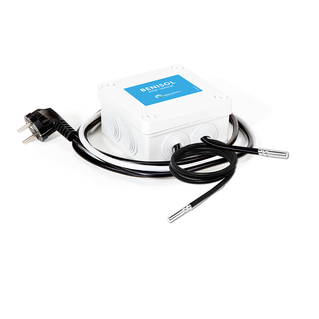 Benisol Temperatuurcontroler plug&play incl temp sensoren , temp inert en aanboorzadel