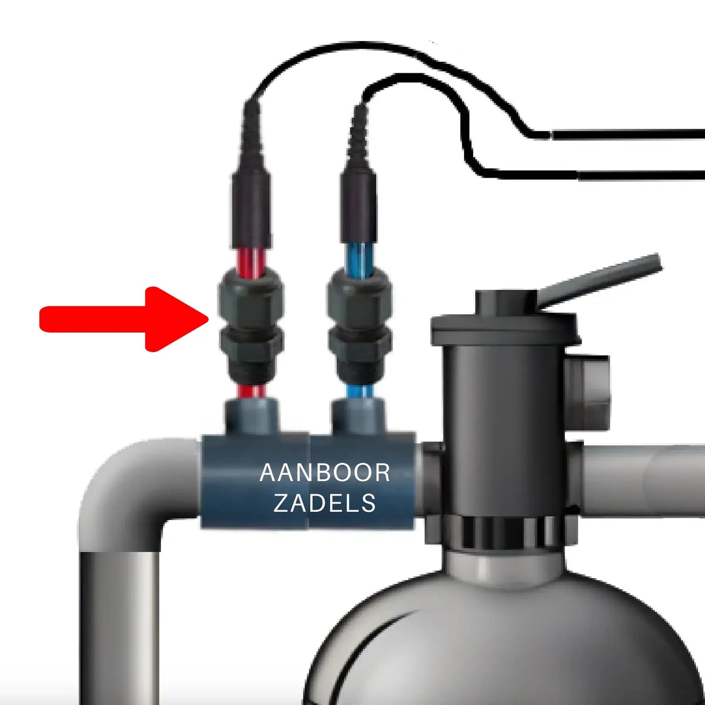 Raccordo per sonda di misurazione - 1/2 pollice
