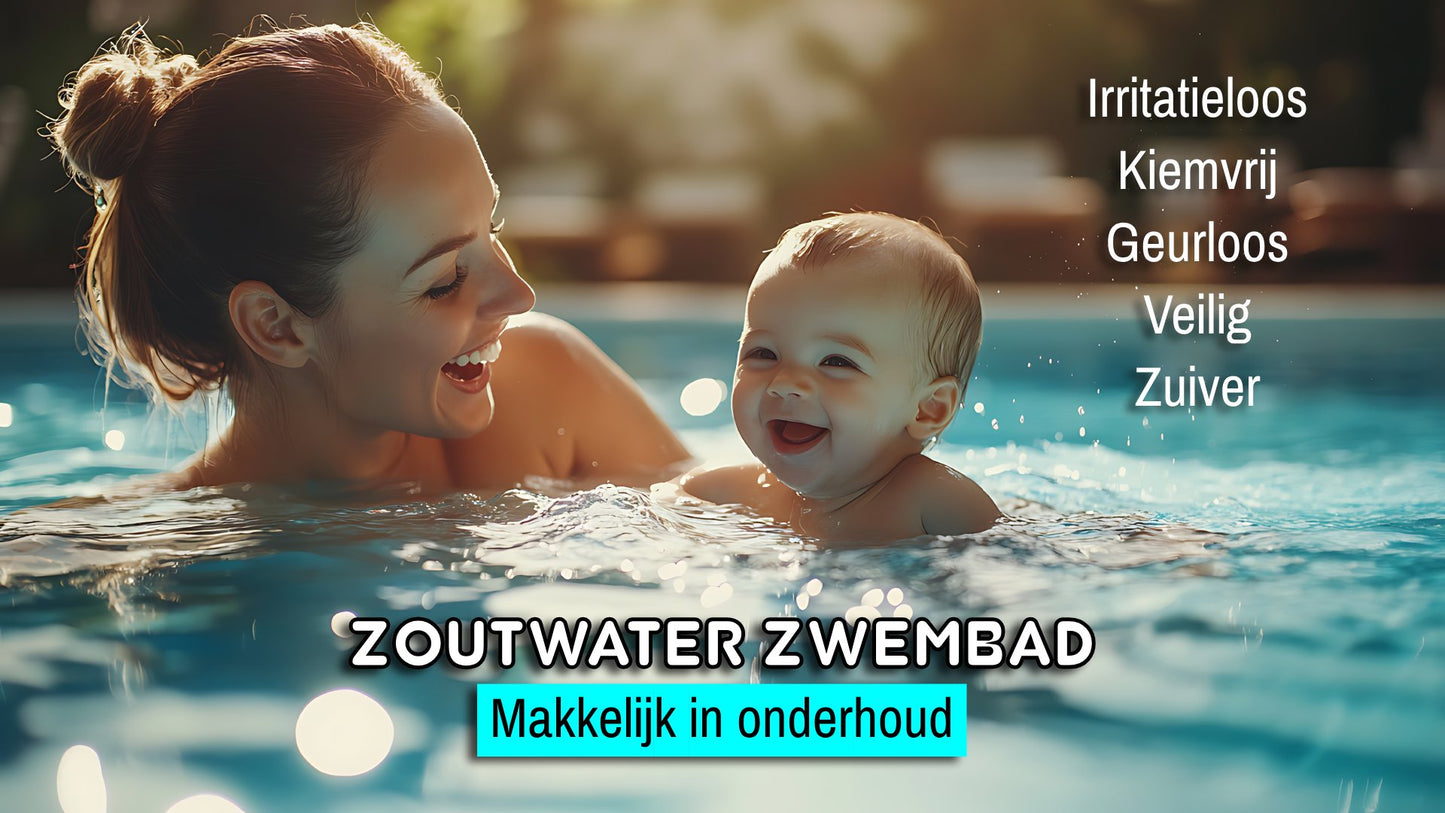 Unidade de eletrólise de sal SR - piscina até 150 m³