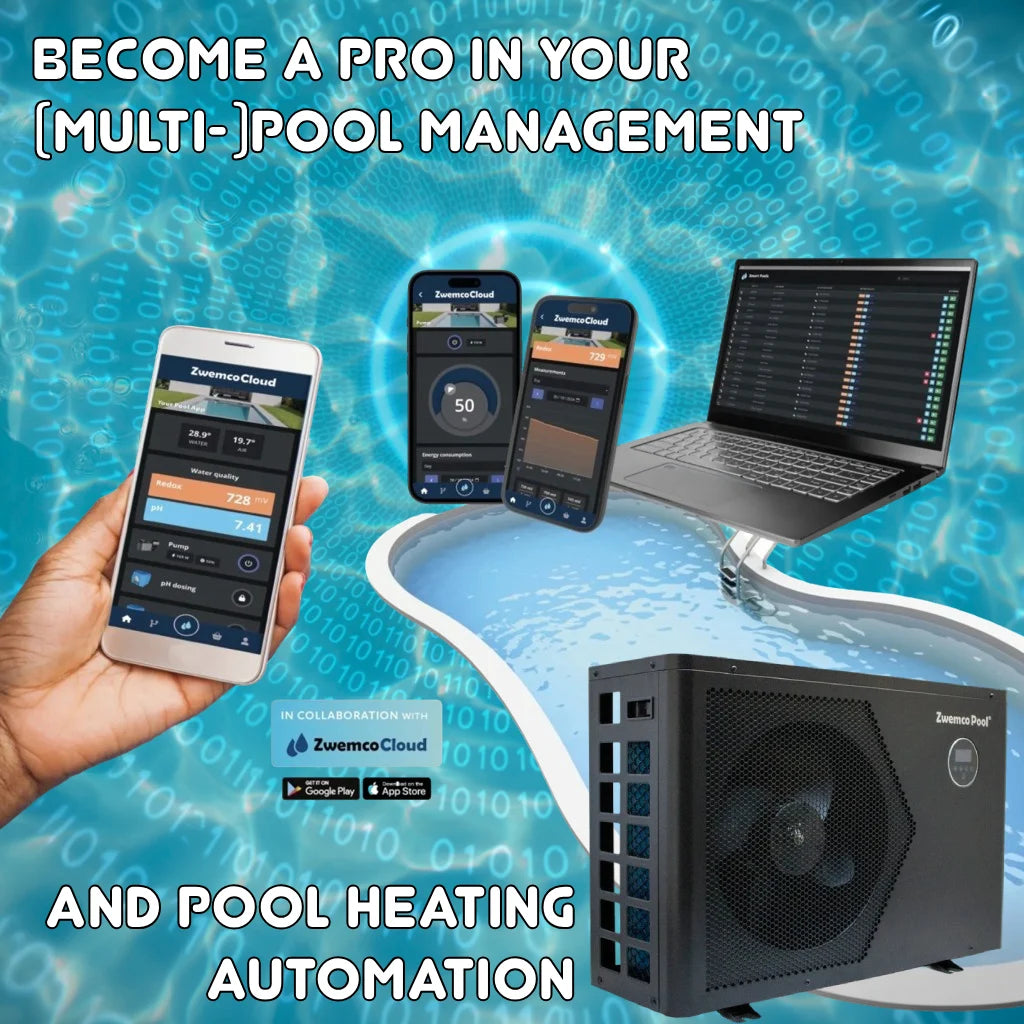 Bomba de calor Inverter 21 kW Piscina hasta 90 m³ - con interfaz RS485
