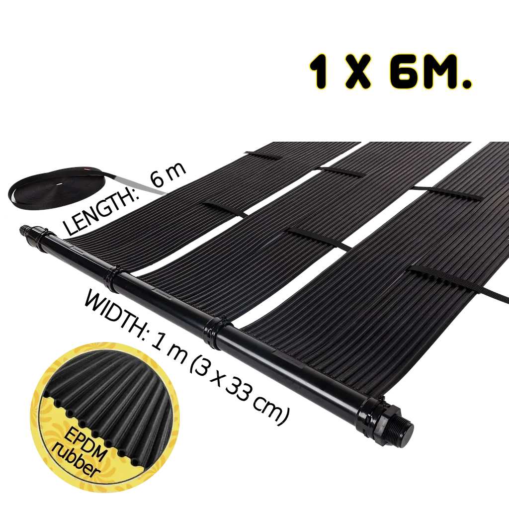Colectores solares de EPDM duraderos, resistentes a las heladas y rayos UV