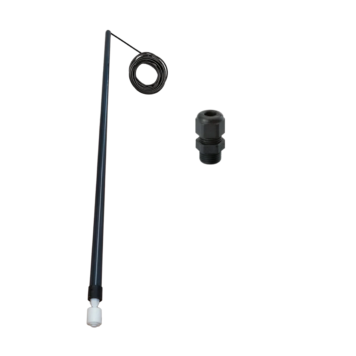 Niveau regelaar set tweedraads voor Chloor/zuur/base/pH vat  5L tweedraadsverbinding en wartel