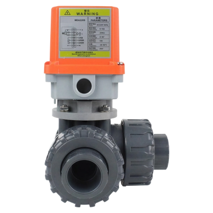 Válvula automática de 3 vias com diâmetro de 50 mm L e controlo de temperatura Benisol - plug &; play