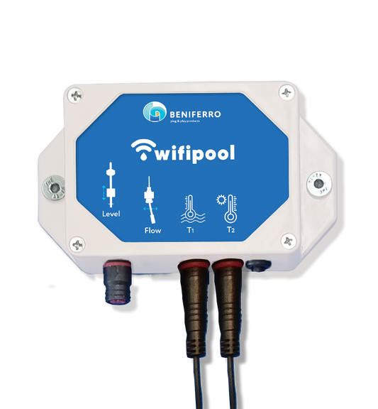 Wifipool module TLF (2 x temp - level - flow)