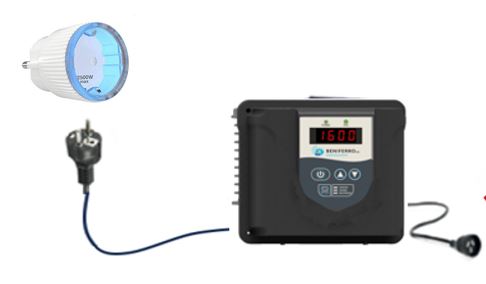 Wifi gestuurde frequentieregelaar IP20 230V - 1.5 kW (2PK)