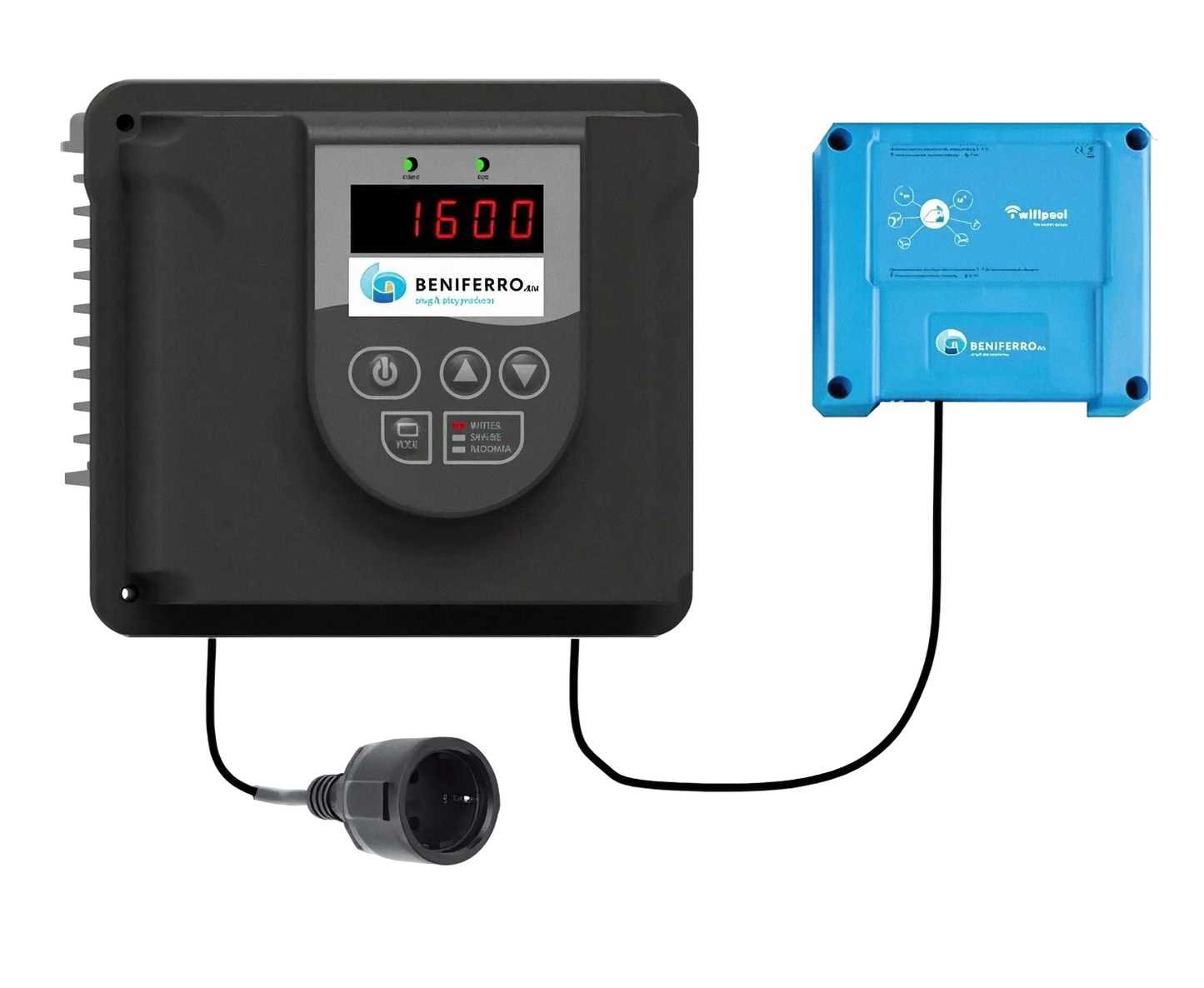 Variador de frecuencia MaX IP20 230V pilotaje por WiFiPOOL CONNECT PRO - 1,12 kW (1,5 CV)