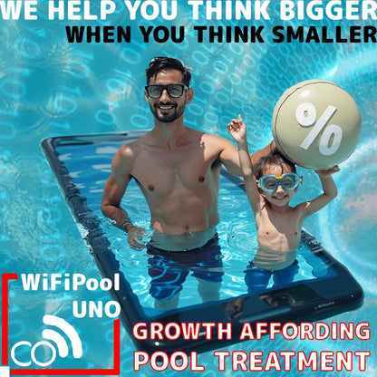 Bombas dosificadoras WiFiPOOL UNO-P pH + RX | kit de instalación completo | piscina hasta 150m³